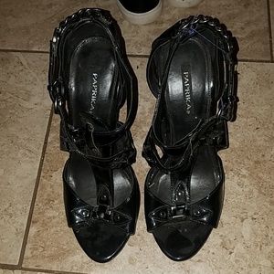 Spunky black high heels